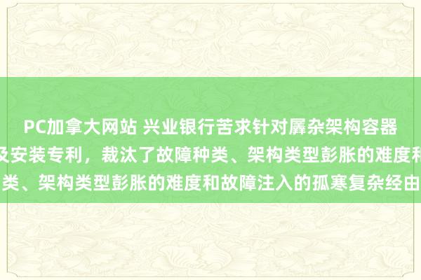 PC加拿大网站 兴业银行苦求针对羼杂架构容器云集群的故障注入纪律及安装专利，裁汰了故障种类、架构类型彭胀的难度和故障注入的孤寒复杂经由